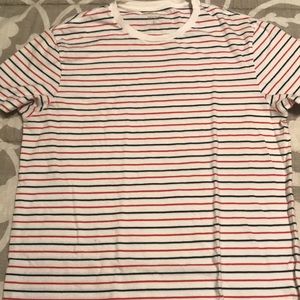 Crew Neck Striped Shirt
